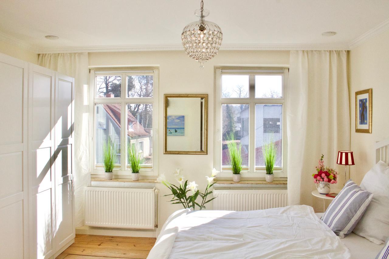 Strandnahe Fewo Mit 3 Schlafzimmern Und Balkon, Villa Vergissmeinnicht 02, Binz Exterior foto
